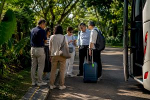 Botanic Gardens Transport: 8 Parking Zones, Tyersall Coach Pick-Up